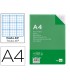 Recambio liderpapel a4 100 hojas 60g m2 rayado nº 46 4 taladros